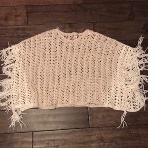 Justice sweater/ poncho